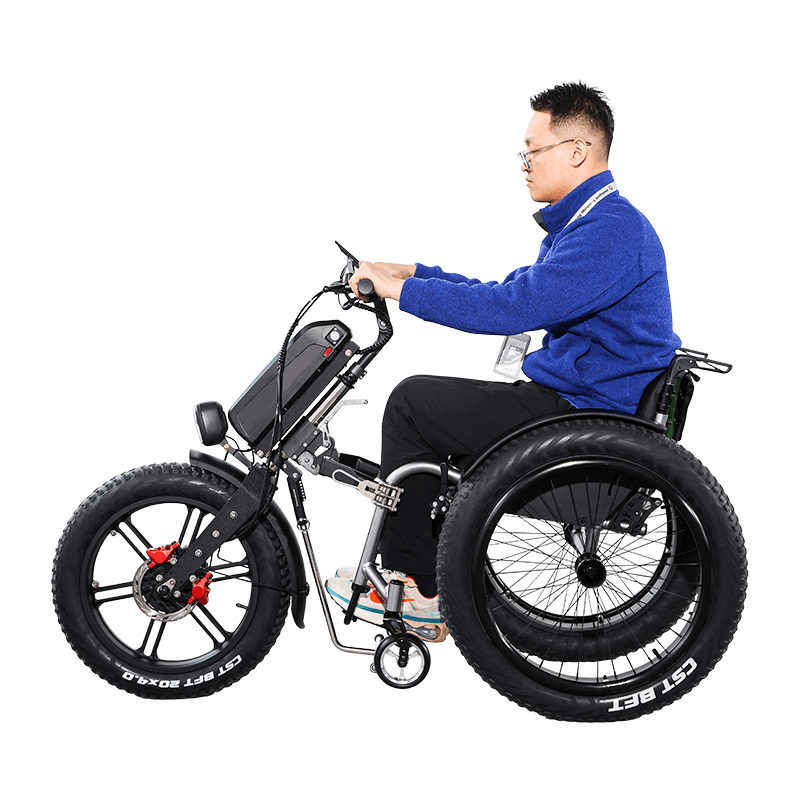 Elektrischer Offroad-Rollstuhl-Stromaufsatz - OmniPath